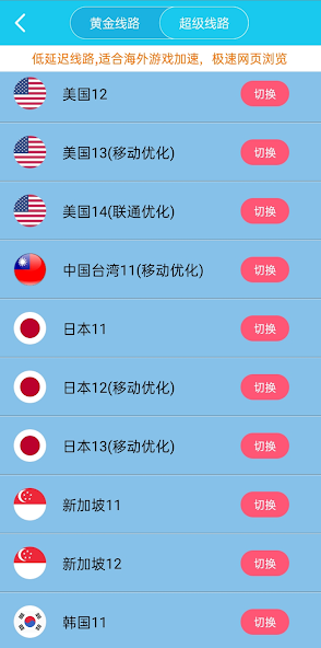 每天免费1小时加速器旋风android下载效果预览图